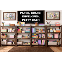 Paper / Board / Petty Cash / Envelopes
